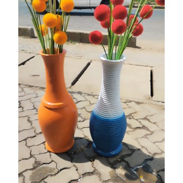Artificial and decorative vase